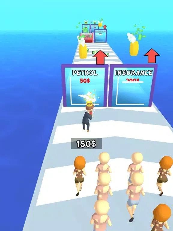 Inflation Run iPad  Screenshots