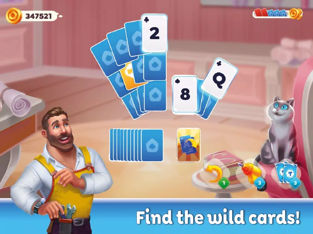 House Flipper Solitaire iPad 應用截圖
