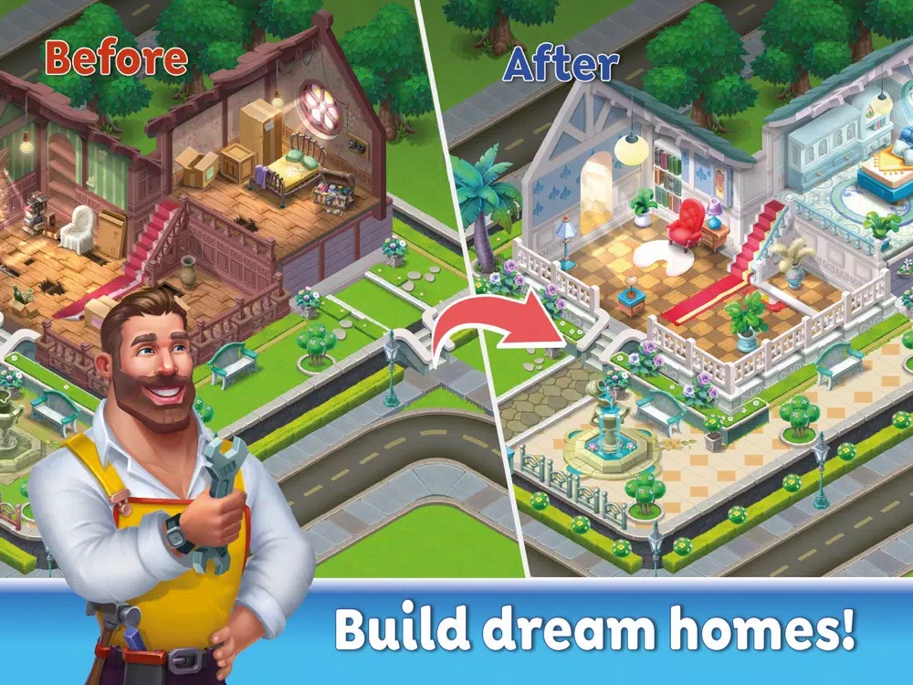 House Flipper Solitaire iPad 應用截圖