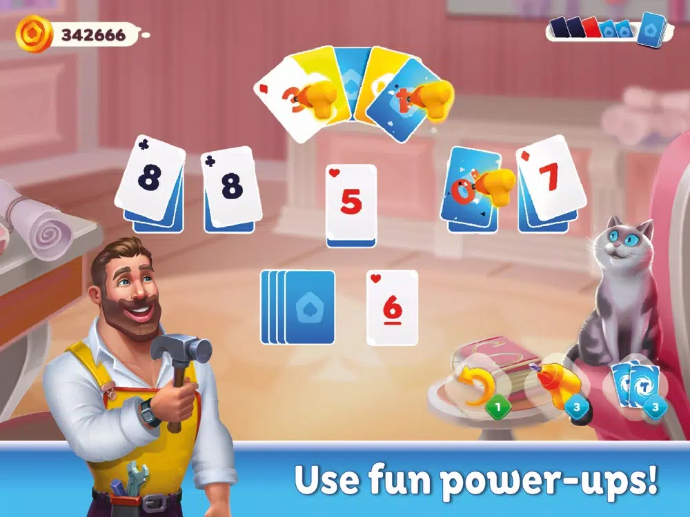 House Flipper Solitaire iPad 應用截圖