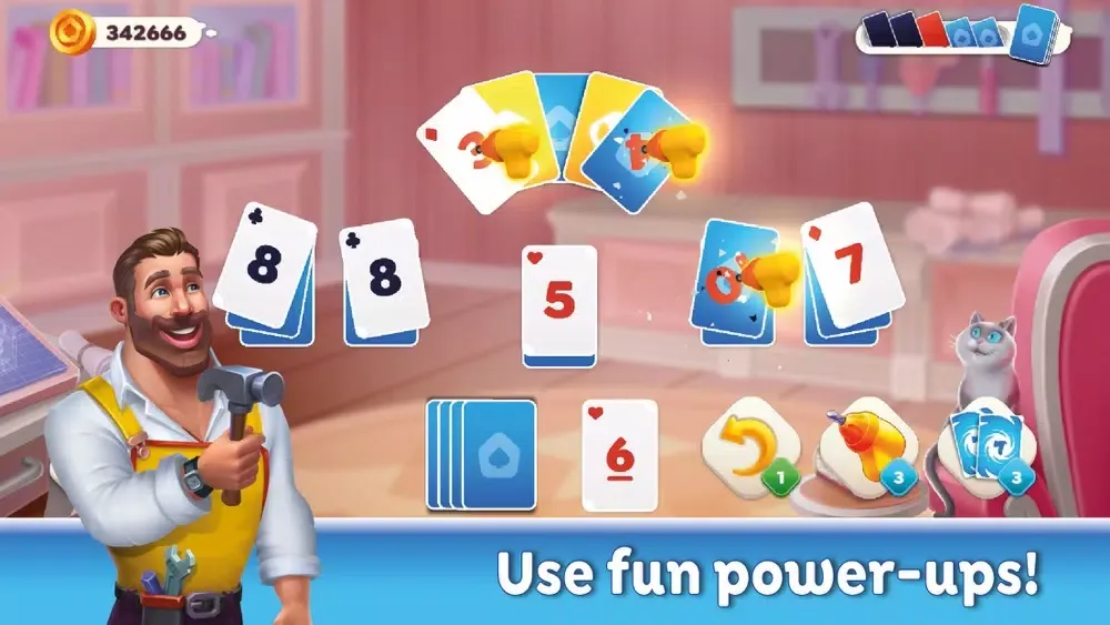 Screenshot di House Flipper Solitaire
