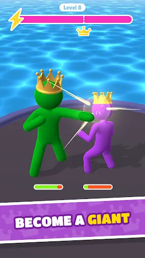 Capturas de tela do Giant Rush! - Fighting Games