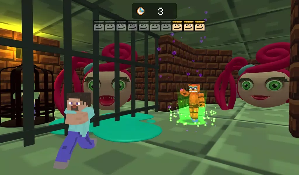Ảnh chụp màn hình của Head Escape Run: Hide N' Seek
