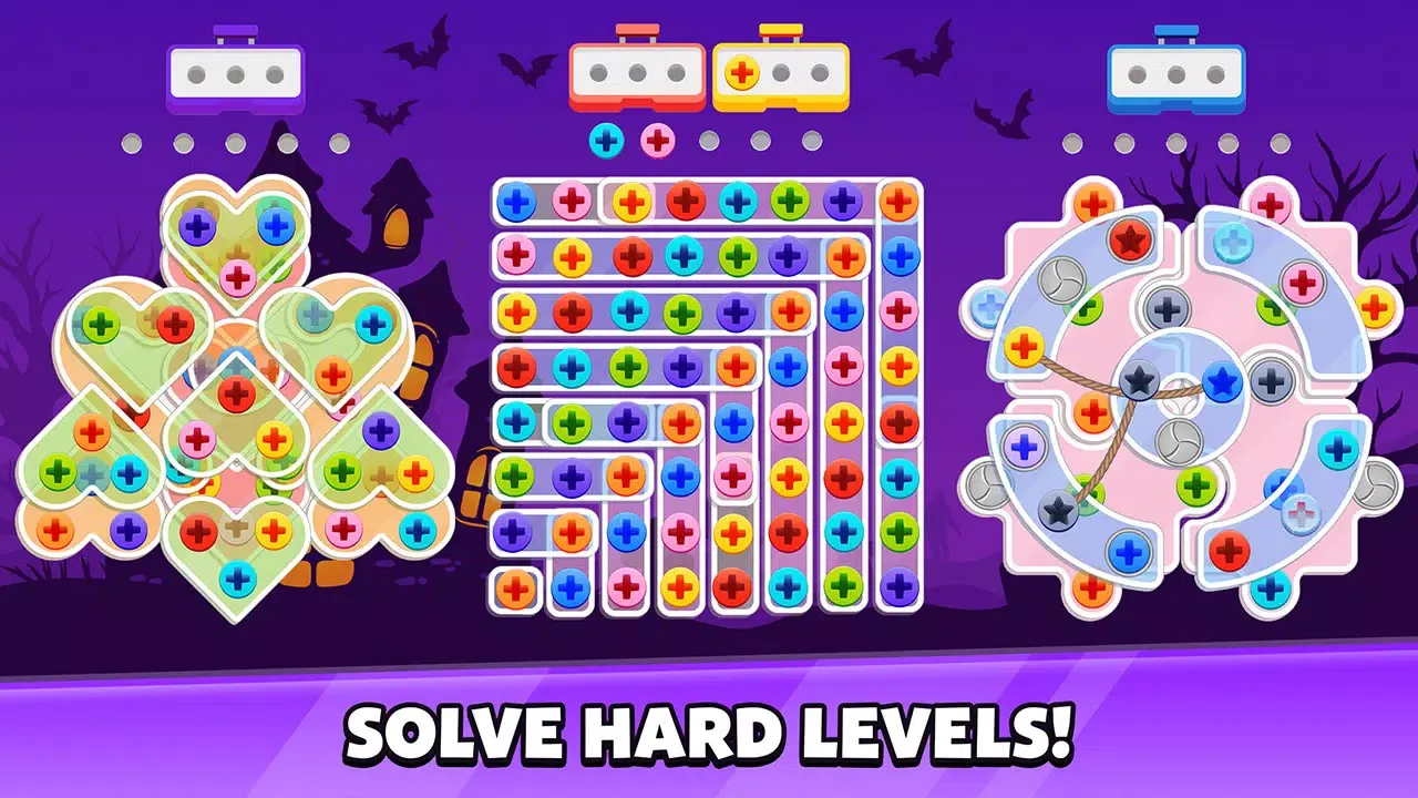 Zrzuty ekranu Bolt Screw: Nuts Jam Puzzle