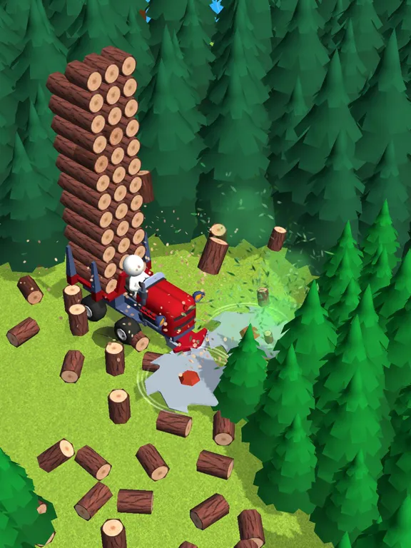 Ảnh chụp màn hình của Lumber Harvest: Tree Cutting iPad 