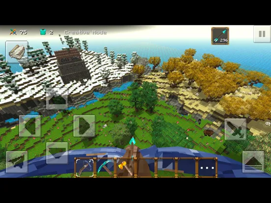 Ảnh chụp màn hình của World of Craft: Survival Build iPad 