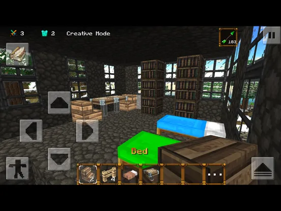 Ảnh chụp màn hình của World of Craft: Survival Build iPad 