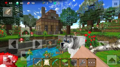Ảnh chụp màn hình của World of Craft: Survival Build