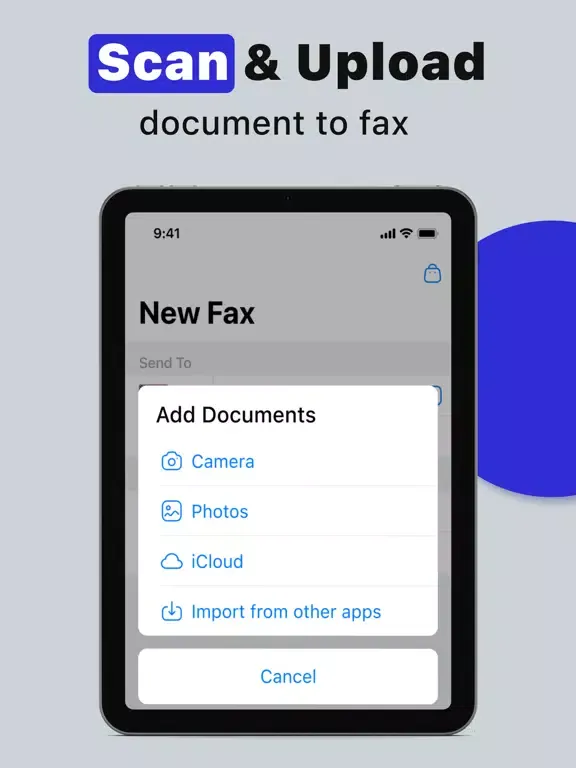 Smart Fax: Fax from iPhone iPad  स्क्रीनशॉट