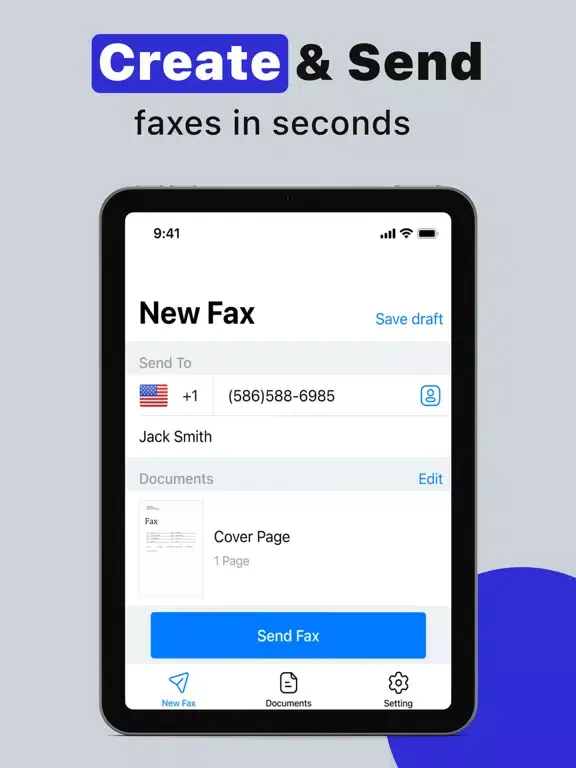 Smart Fax: Fax from iPhone iPad  स्क्रीनशॉट