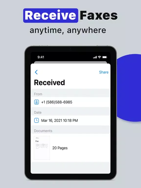 Smart Fax: Fax from iPhone iPad  स्क्रीनशॉट