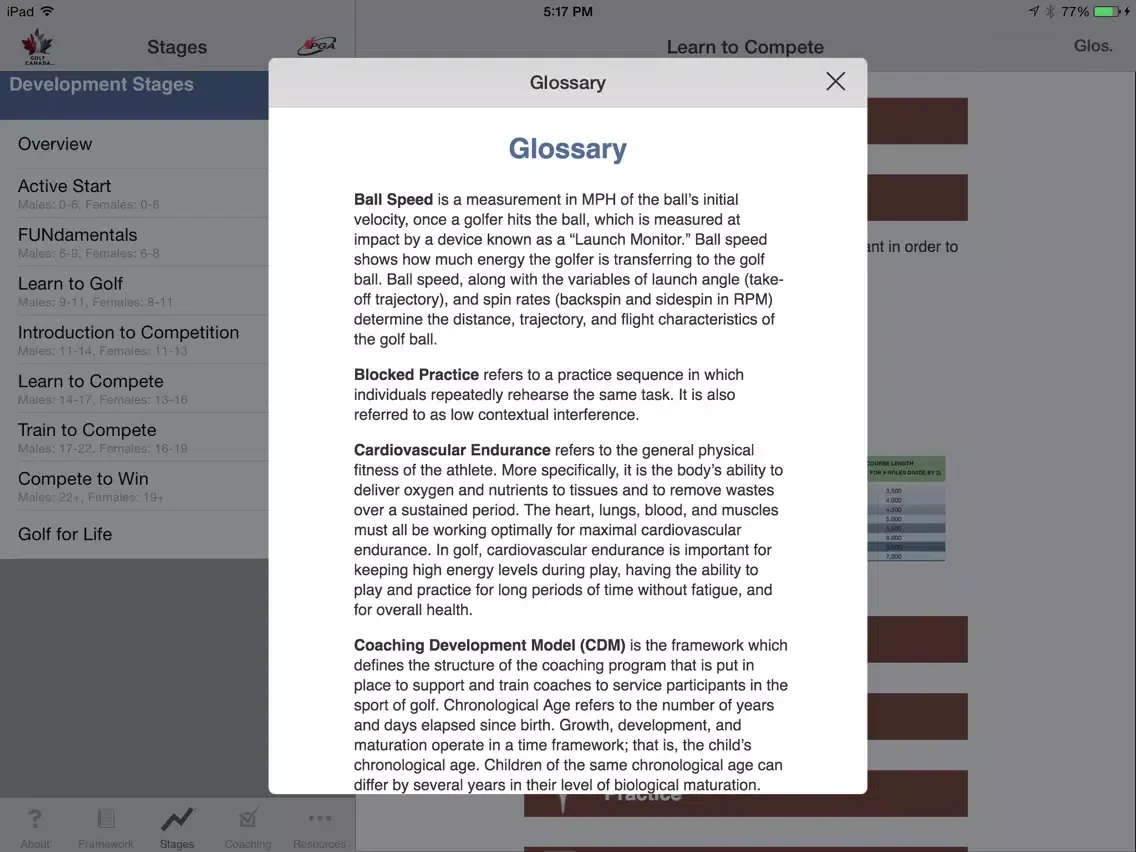 تصاویر Long-Term Player Development Guide iPad 