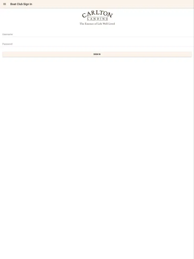 Carlton Landing Boat Club iPad 应用截图