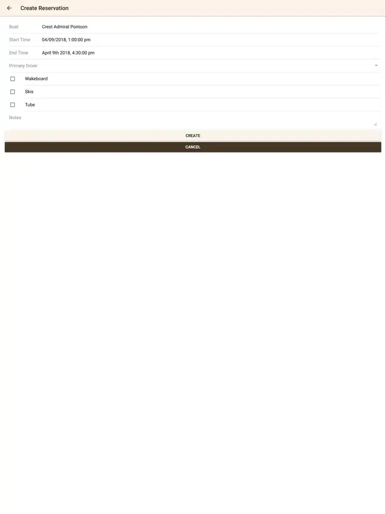 Carlton Landing Boat Club iPad 应用截图