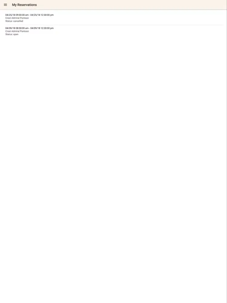 Carlton Landing Boat Club iPad 应用截图