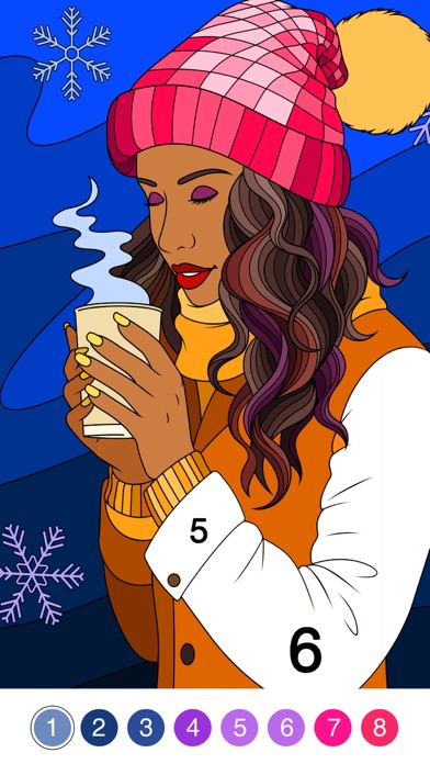 Capturas de tela do Christmas Artbook
