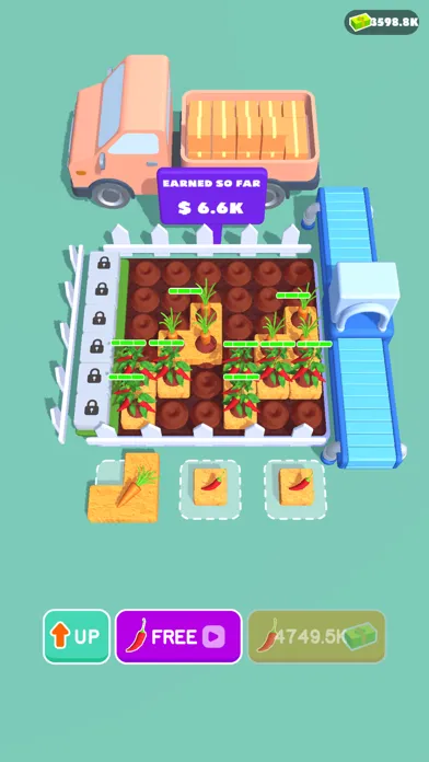 Capturas de tela do Click Farm