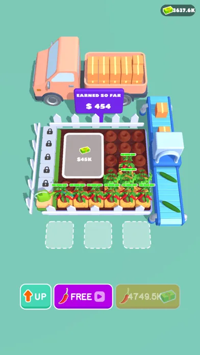 Capturas de tela do Click Farm