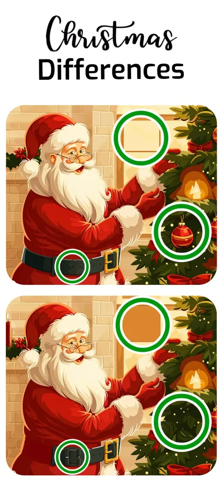 Christmas Differences スクリーンショット