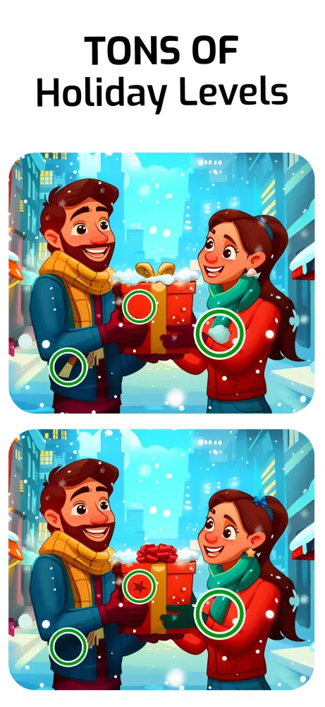 Christmas Differences スクリーンショット