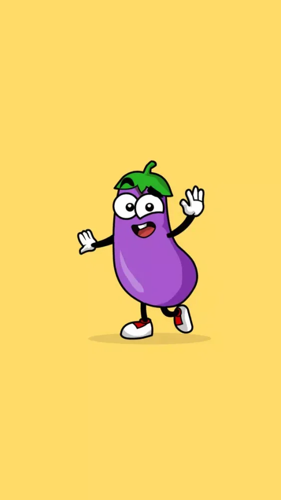 Eggplant Stickers Screenshots