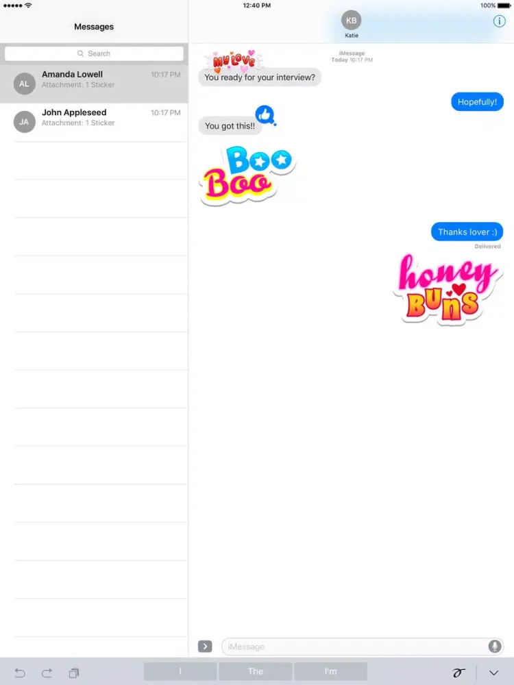 صور Honey Stickers iPad 