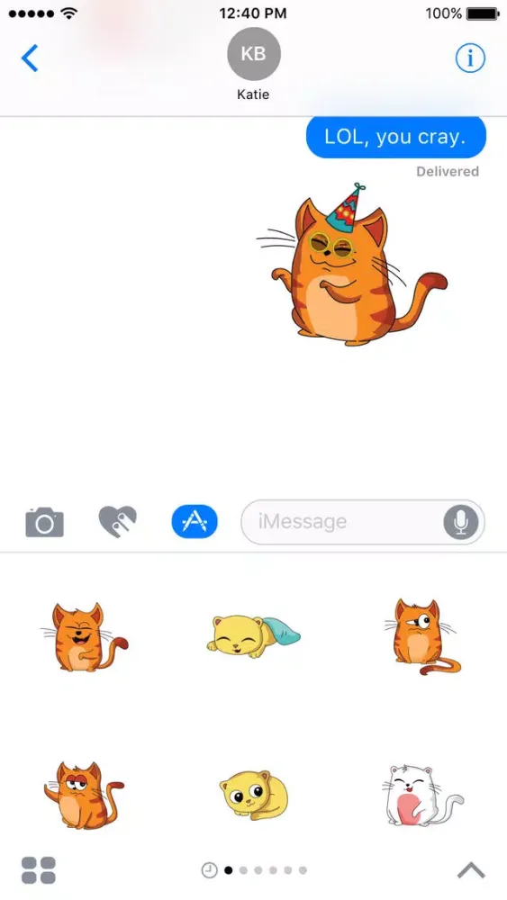 Purrfect Cat Stickers Screenshots