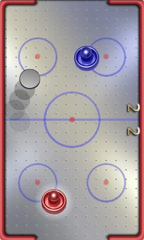 Tangkapan layar Air Hockey Speed