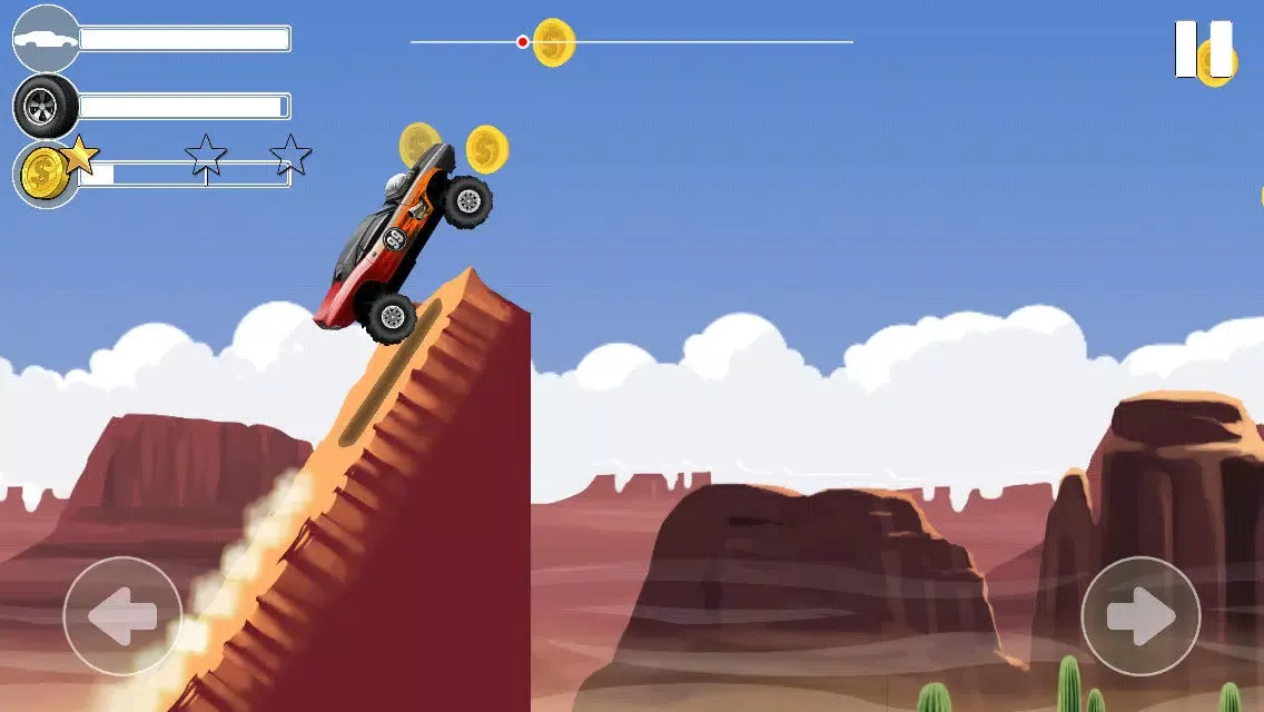 ภาพหน้าจอของ Monster Car Stunts