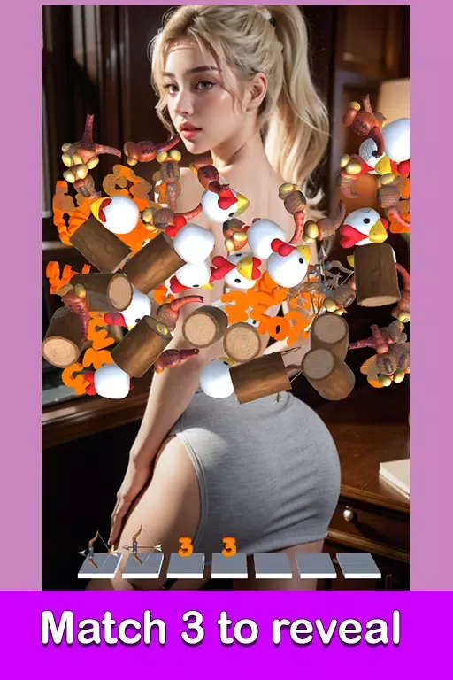 sexy unveil : triple match Screenshots