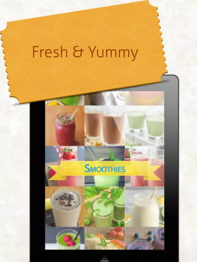 Smoothies Recipe iPad  स्क्रीनशॉट