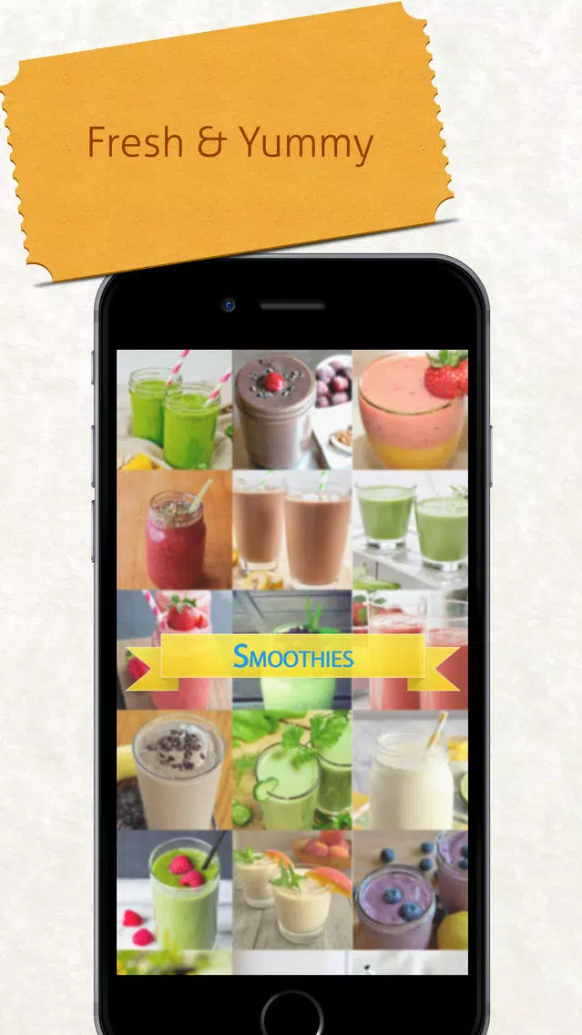 Ảnh chụp màn hình của Smoothies Recipe