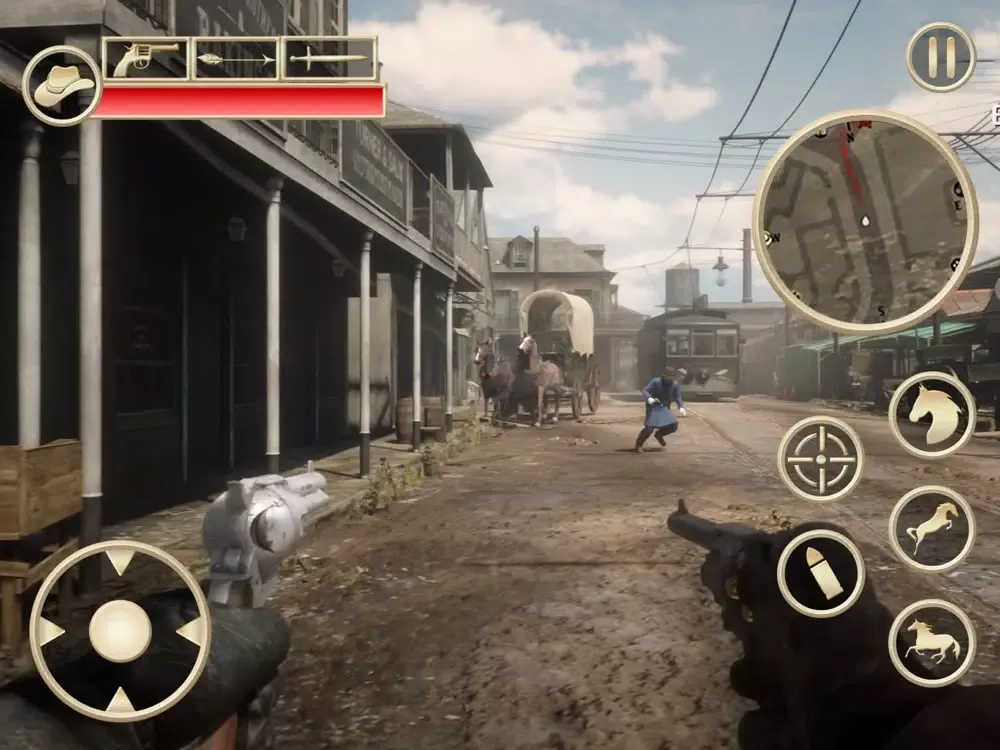 Capturas de pantalla de Wild West Survival Shooting iPad 