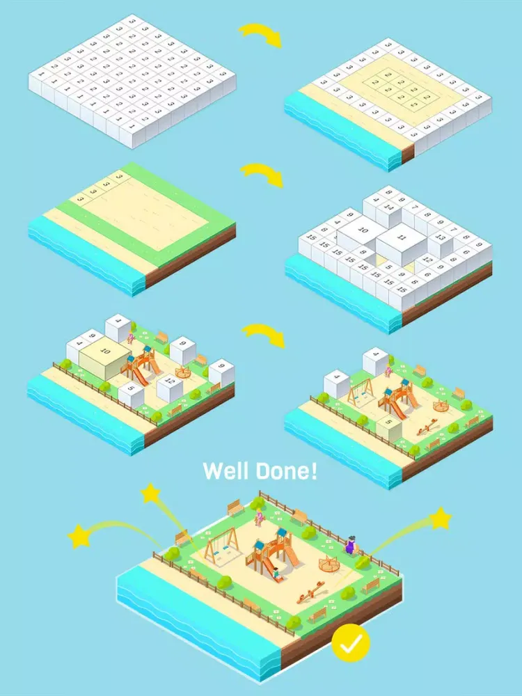 Color Garden - Build by Number iPad  スクリーンショット