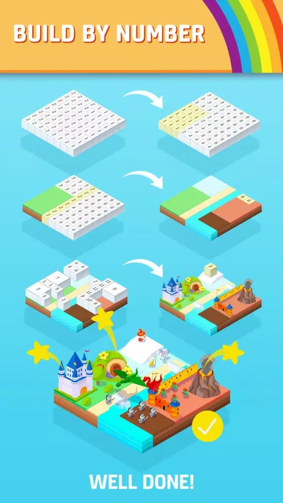 Color Garden - Build by Number スクリーンショット