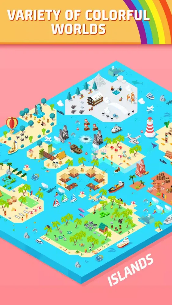 Color Garden - Build by Number スクリーンショット