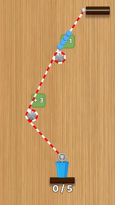 Tangkapan layar Balls on Rope!
