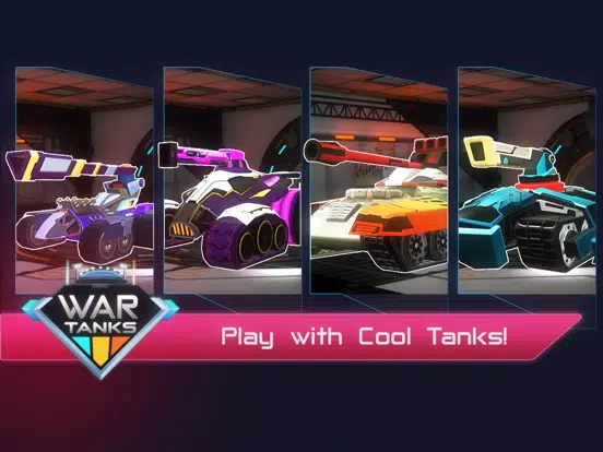 Capturas de tela do War Tanks Multi Player iPad 