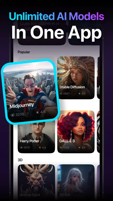 Скриншоты HS: AI Photo & ART Generator