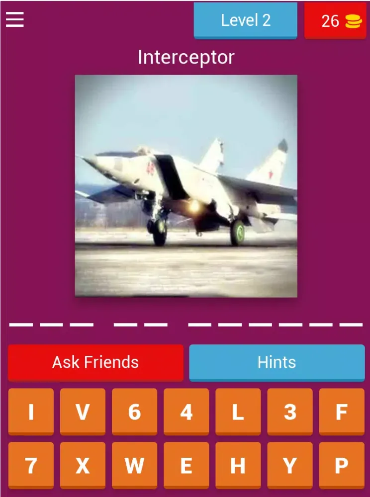 Screenshot di Military Aircraft Quiz