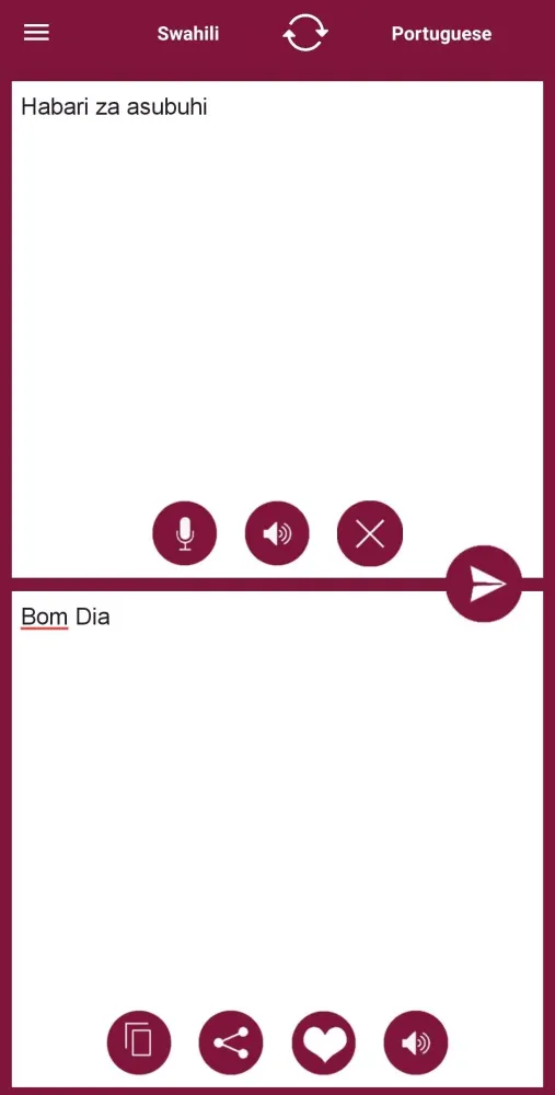 Portuguese - Swahili Translato應用截圖