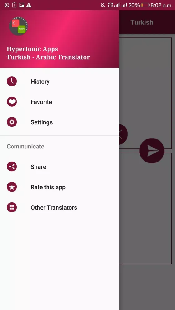 Turkish - Arabic Translator应用截图