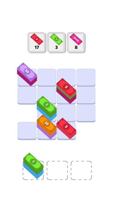 ภาพหน้าจอของ Money Flip Sort
