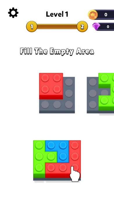 Captures d'écran de Drop The Blocks 3D