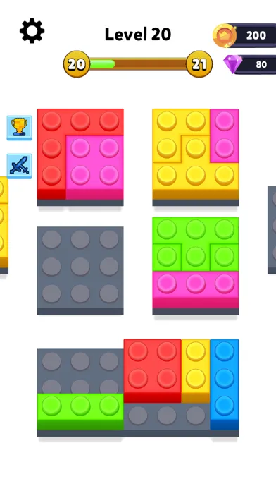 Captures d'écran de Drop The Blocks 3D