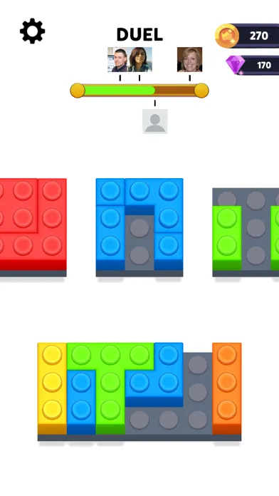 Captures d'écran de Drop The Blocks 3D