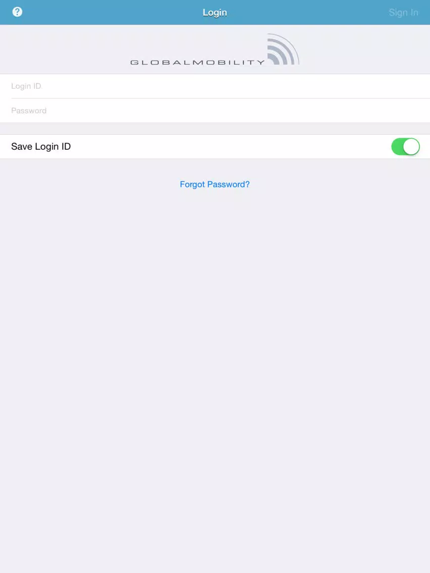 Global Mobility Pay iPad  स्क्रीनशॉट