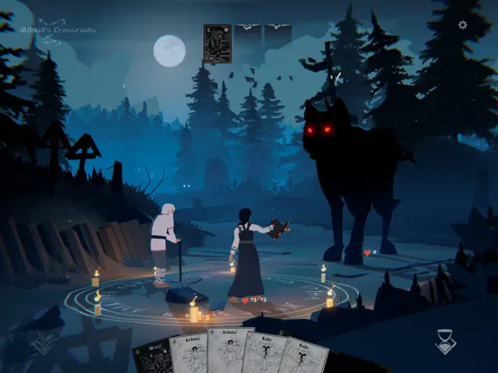 Capturas de tela do Black Book RPG iPad 