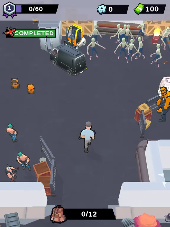 Capturas de tela do Survivor's Stand: Idle RPG iPad 