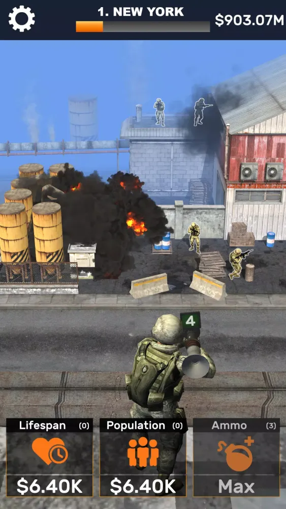 Capturas de tela do Virus Master